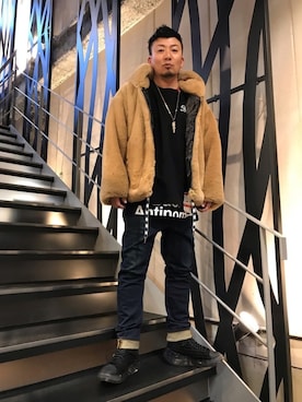 shigeさん（メンズ・168cm）の冬コーディネート