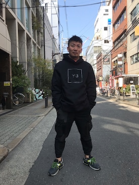 「Cherry Sunburst（チェリーサンバースト）のアイテム」を使った、shigeさん（メンズ・168cm）の春コーディネート