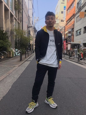 「P.M.D.S.（ピー エム ディー エス）のアイテム（パーカー）」を使った、shigeさん（メンズ・168cm）の春コーディネート
