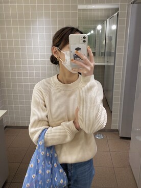 「A.P.C.」｜「アイテム（その他）」を使った、FUDGEさん（レディース・160cm）の春コーディネート