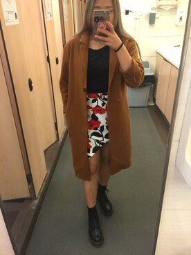 「日常」｜「アイテム（ブーツ）」を使った、saniceさん（レディース・158cm）の冬コーディネート