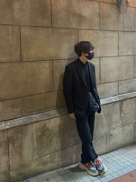 沼主さん（メンズ・179cm）の冬コーディネート