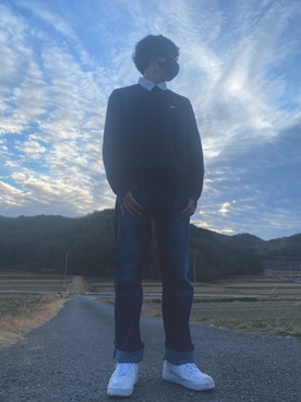 沼主さん(メンズ・178cm)の冬コーディネート