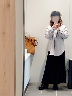 「Rouge vif（ルージュヴィフ）のアイテム（ブルゾン）」を使った、しょーさん（レディース・153cm）の秋コーディネート