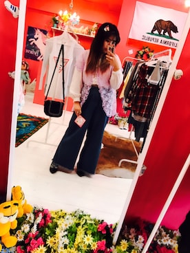 「Honeys（ハニーズ）のアイテム（ドレスシューズ）」を使った、ゆいゆいさん（レディース・155cm）の春コーディネート