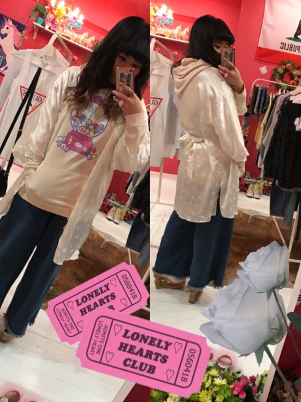 「大人カジュアル、春コーデ、デニム、ジーンズ、ガウン、アベイル、しまむら、ハイヒール、ootd、outfit」｜「Availのアイテム（スウェット、ベージュ系）」を使った、ゆいゆいさん（レディース・155cm）の春コーディネートの1枚目の写真
