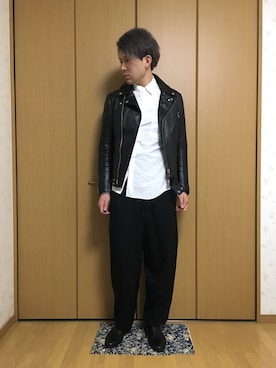 「Buffalo Bobs（バッファローボブズ）のアイテム（ジャケット/アウター）」を使った、HIROKIさん（メンズ・179cm・20代）の春コーディネート