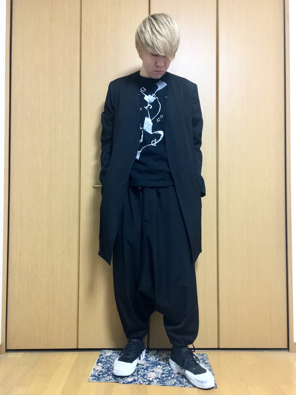 S’YTE by YOHJI YAMAMOTO★Vゾーン・ノーカラー・ジャケット S'YTE by YOHJI YAMAMOTO☆Vゾーン・ノーカラー・ジャケット