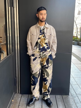 「Saturdays NYC（サタデーズ ニューヨークシティ ）のアイテム（その他アウター）」を使った、Tomさん（メンズ・172cm）の冬コーディネート