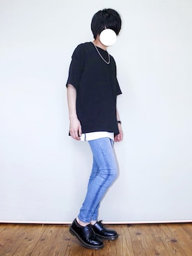 「ダニエルウェリントン」｜「アイテム（ブーツ）」を使った、HANAさん（メンズ・170cm）の夏コーディネート