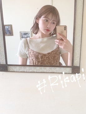 rikapiさん(レディース・157cm)の夏コーディネート
