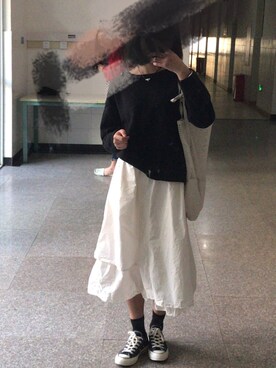 「日常」｜「アイテム（その他シューズ）」を使った、Julieさん（レディース・164cm）の春コーディネート
