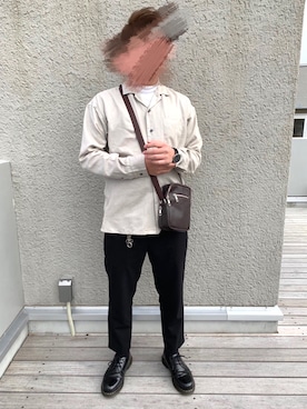 「ALIVE（アライブ）のアイテム」を使った、Keisukeさん（メンズ・172cm）の冬コーディネート