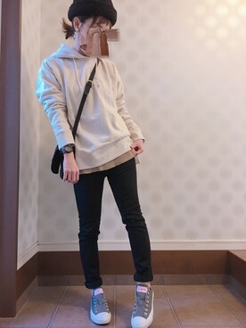 ayunさん（レディース・155cm）の冬コーディネート