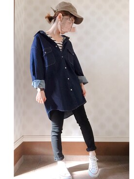 ayunさん（レディース・155cm）の冬コーディネート