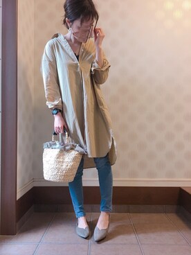 ayunさん（レディース・155cm）の春コーディネート