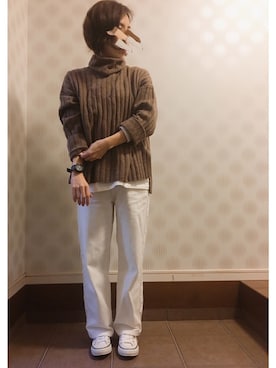 ayunさん(レディース・155cm)の冬コーディネート