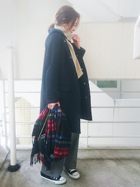 Ayaさん（レディース・151cm）の冬コーディネート