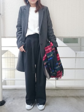Ayaさん（レディース・151cm）の冬コーディネート