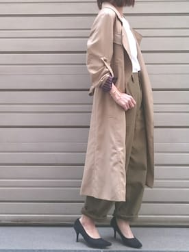 「N.（N. Natural Beauty Basic）（エヌエヌナチュラルビューティーベーシック）のアイテム（アクセサリー）」を使った、Ayaさん（レディース・151cm）の春コーディネート