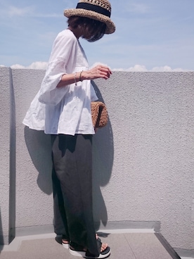 Ayaさん（レディース・151cm）の夏コーディネート