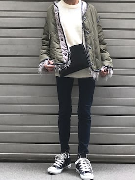 Ayaさん（レディース・151cm）の冬コーディネート