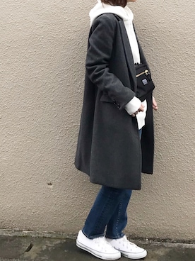 Ayaさん(レディース・151cm)の冬コーディネート