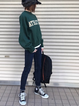 Ayaさん（レディース・151cm）の冬コーディネート