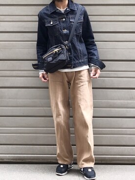 「Boisson Chocolat（ボワソンショコラ）のアイテム」を使った、Ayaさん（レディース・151cm）の春コーディネート