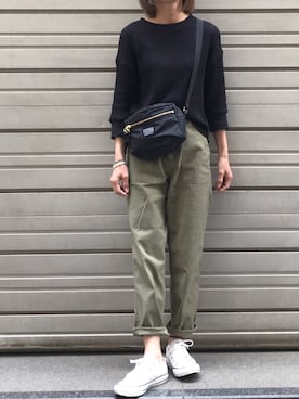 Ayaさん（レディース・151cm）の春コーディネート