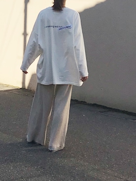 「MAYK（メイク）のアイテム（トップス）」を使った、Ayaさん（レディース・151cm）の春コーディネート