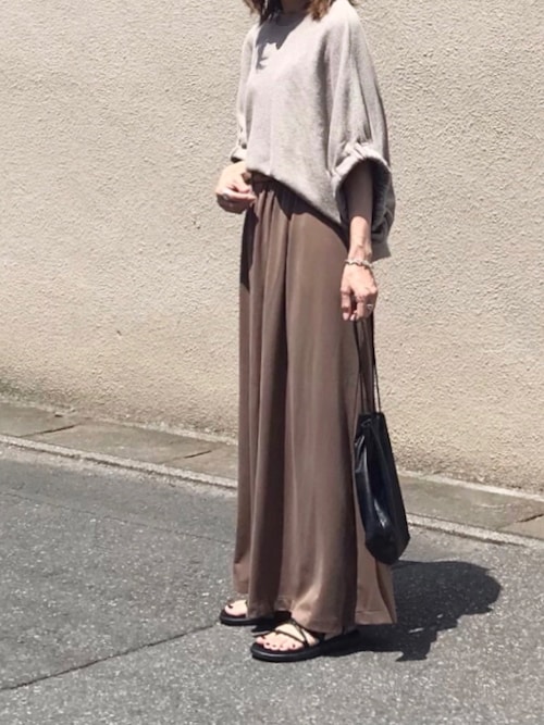 Aya�����T�V���c/�J�b�g�\�[�uCROPED BALLOON TOPS�iCLANE�b�N���l�j�v���g�����R�[�f�B�l�[�g