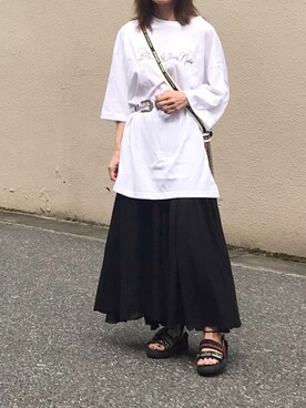 「SAGLiFE（サグライフ）のアイテム」を使った、Ayaさん（レディース・151cm）の夏コーディネート