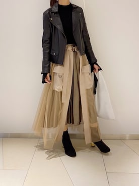 Ayaさん（レディース・151cm）の秋コーディネート