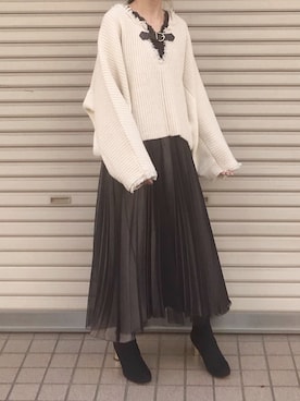 Ayaさん（レディース・151cm）の秋コーディネート