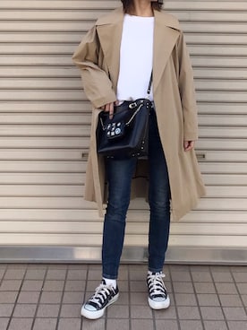 Ayaさん（レディース・151cm）の冬コーディネート