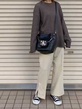 Ayaさん（レディース・151cm）の冬コーディネート