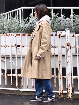 「Boisson Chocolat（ボワソンショコラ）のアイテム」を使った、Ayaさん（レディース・151cm）の春コーディネート