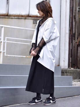 「Boisson Chocolat（ボワソンショコラ）のアイテム」を使った、Ayaさん（レディース・151cm）の春コーディネート