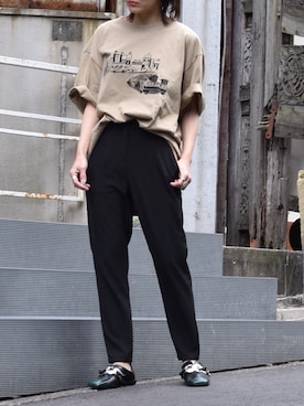 「MAYK（メイク）のアイテム」を使った、Ayaさん（レディース・151cm）の春コーディネート