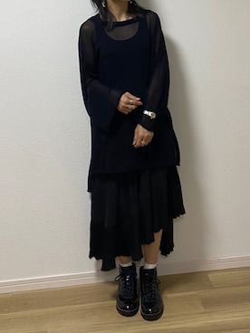 Ayaさん（レディース・151cm）の秋コーディネート