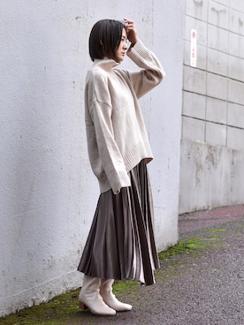 Ayaさん（レディース・151cm）の秋コーディネート