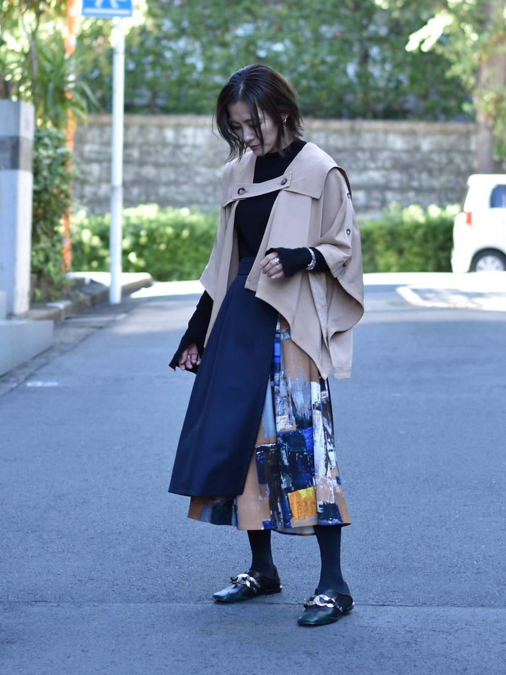 UN3D.（アンスリード）の「ケープベスト（その他アウター）」 - WEAR