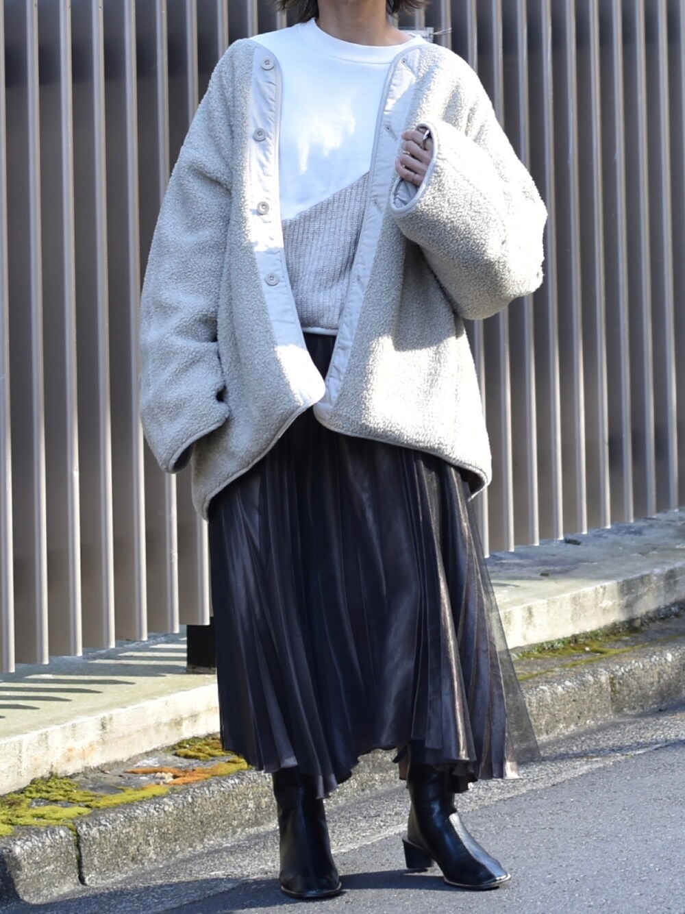 Ameri VINTAGE - ameri vintage  ☆ unusual knit sweat Ameri（アメリ）の「UNUSUAL KNIT SWEAT（Tシャツ/カットソー