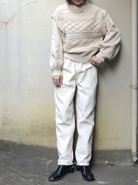 Ayaさん（レディース・151cm）の冬コーディネート