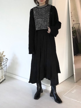 Ayaさん（レディース・151cm）の冬コーディネート