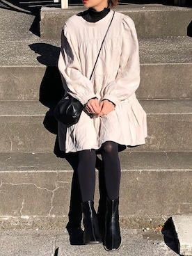 Ayaさん（レディース・151cm）の冬コーディネート