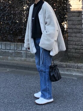 Ayaさん（レディース・151cm）の冬コーディネート