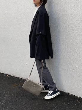 「RAW FUDGE（ローファッジ）のアイテム（トップス）」を使った、Ayaさん（レディース・151cm）の冬コーディネート