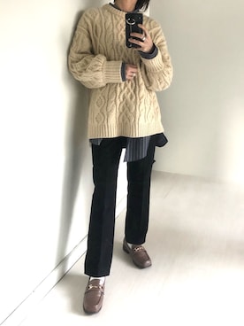 Ayaさん（レディース・151cm）の冬コーディネート